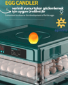 Kuluçka Makinesi Epo-130my Extra Hediyeli 130 Yumutalık Yedek Motorlu İncubator