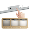 Kumandalı - Zaman - Işık Gücü Ayarlı Metal Askılı - Usb Şarjlı Lamba Fener 20smd Led Bx40