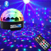 Küre Disko Topu Müzik Çalar Renkli Lazer Işıklı Bluetooth Bx40