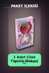 Kutulu Tekli Makyaj Seti - Çocuklar Için Şık Hediye Paketli Kozmetik Oyun Seti BX-313421