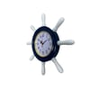Lacivert Kavelalı Dümen Duvar Saati