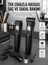 Lazer Epilasyon Öncesi Kısaltma Şarjlı Saç Sakal Tıraş Makinesi Ense Kesme Makinesi