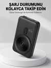 LCD Ekranlı Kablosuz Powerbank Type C ve USB Çıkışlı Yeni Nesil