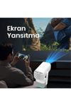 LED 4K çözünürlük, 1920x1080, 1500:1 kontrast, 150 ansilümen, wifi, USB, HDMI projeksiyon cihazı