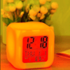 Led Dijital Renkli Masa Saati Alarm Termometre Tarih Masaüstü Saat Bx40