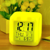 Led Dijital Renkli Masa Saati Alarm Termometre Tarih Masaüstü Saat Bx40