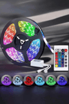 Led Işık 5 Metre Şerit Led RGB Işıklı