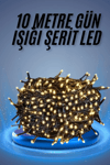 Led Işık Ağaç Süsleme Ampüllü Dekoratif Aydınlatma 10 Metre Gün Işığı