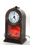 LED Işıklı Saatli Şömine - Model 1
