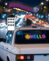 LED Matrix Panel RGB Yazı Yazma Animasyonlu Telefon Kontrollü Akıllı Ekran