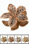 Leopar Desenli Lotus Mandal Toka 8 cm