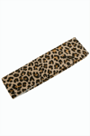 Leopar Desenli Saç Bandı 6 cm