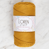 Loren Polyester Soft Macrame Hardal El Örgü İpi - LM061 - 34449