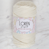 Loren Polyester Soft Macrame Krem El Örgü İpi - LM003 - 34427