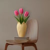 Lotus 3d Dekorati̇f Vazo 18 Cm Kem