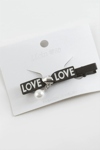 Love Yazılı İnci Pens Toka