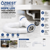 Lüx Paslanmaz Taşlı Körüklü Lavabo Sifon Bx40