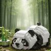 LZ-8804 LOZ DİNLENEN PANDA 340 PARÇA BLOCK OYUNCAK