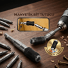 Mafsallı Manyetik Bits Tutucu 1/4 Döner Başlık = 0-20° Bx40