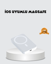 MagSafe Uyumlu Kablosuz Batarya 27W Hızlı Şarj Destekli Kompakt Güç Bankası