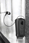 Makaralı Bluetooth Kulaklık Kulak İçi Android iOS Uyumlu Titreşimli