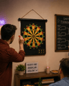 Manyetik Dart Oyunu Katlanabilir Güvenli Dart Seti 6 Ok Hediyeli