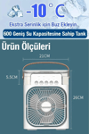 Masaüstü çok renkli 600ml 5 spreyli ışıklı vantilatör 2 yıl garantili - Elektronik