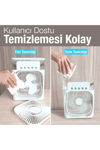 Masaüstü çok renkli 600ml 5 spreyli ışıklı vantilatör 2 yıl garantili - Elektronik