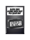 Masaüstü Saat Takvim Termometre Beyaz Siyah Bx40