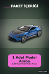 Metal 1:43 Aston Martin Vantage Çek Bırak Model Araba - Hediye Oyuncak BX-313505