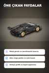 Metal Gövdeli 1/64 Ölçek Lamborghini Aventador Model Araba - Koleksiyonluk Tekli Paket BX-313363