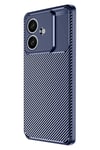 Mey İthalat®   A3 Kılıf Auto Focus Karbon Kapak - Lacivert
