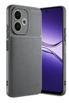 Mey İthalat®   A5 Pro 4G Kılıf Auto Focus Karbon Kapak - Gri
