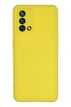 Mey İthalat®   A74 4G Kılıf Nano içi Kadife Silikon - Sarı