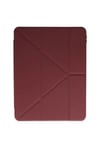 Mey İthalat®   iPad 10.2 (8.nesil) Kılıf Kalemlikli Mars Tablet Kılıfı - Mürdüm