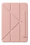 Mey İthalat®   iPad 2025 10.9 10.Nesil (A16) Edz Manyetik Standlı Tablet Kılıfı - Rose Gold