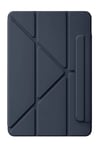Mey İthalat®   iPad 2025 10.9 10.Nesil (A16) Edz Manyetik Standlı Tablet Kılıfı - Lacivert