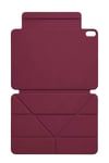 Mey İthalat®   iPad 2025 10.9 10.Nesil (A16) Edz Manyetik Standlı Tablet Kılıfı - Mürdüm