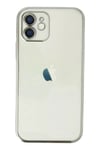 Mey İthalat®   iPhone 11 Kılıf  Lensli Silikon - Gümüş