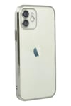 Mey İthalat®   iPhone 11 Kılıf  Lensli Silikon - Gümüş