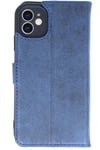 Mey İthalat®   iPhone 11 Kılıf Trend S Plus Kapaklı Kılıf - Lacivert
