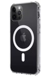 Mey İthalat®   iPhone 12 Kılıf Magneticsafe Şeffaf Silikon - Şeffaf