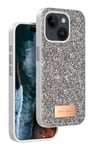 Mey İthalat®   iPhone 14 Bright Simli Kapak - Gold