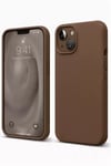 Mey İthalat®   iPhone 14 Kılıf First Silikon - Kahverengi