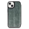 Mey İthalat®   iPhone 14 Kılıf Flip Cover - Koyu Yeşil