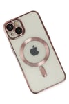 Mey İthalat®   iPhone 14 Kılıf Kross Magneticsafe Kapak - Rose