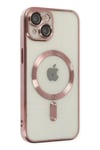 Mey İthalat®   iPhone 14 Kılıf Kross Magneticsafe Kapak - Rose