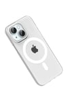Mey İthalat®   iPhone 14 PC Blank Magsafe Kapak - Şeffaf
