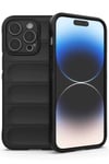 Mey İthalat®   iPhone 14 Pro Max Kılıf Optimum Silikon - Siyah
