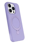 Mey İthalat®   iPhone 14 Pro Max Regal Magsafe Standlı Kapak - Lila